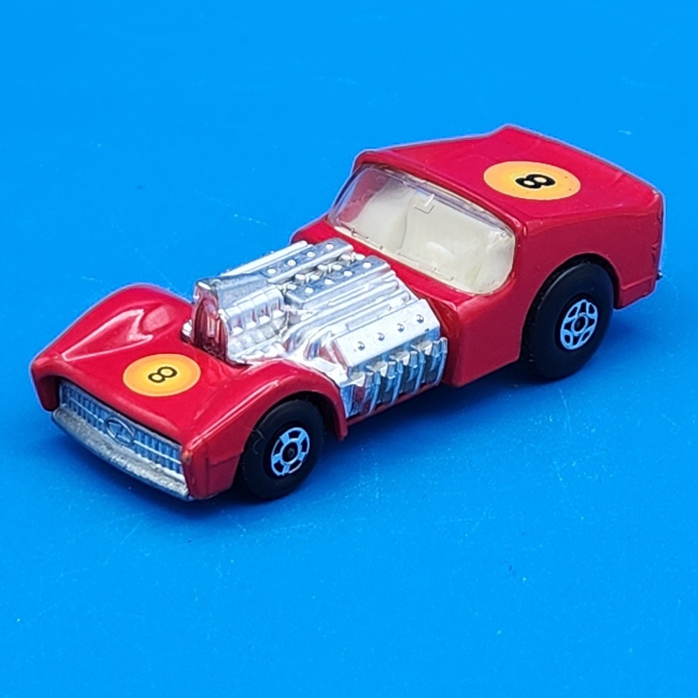 Vintage Matchbox Superfast No 19 Road Dragster Red Lesney 1970 Made in England